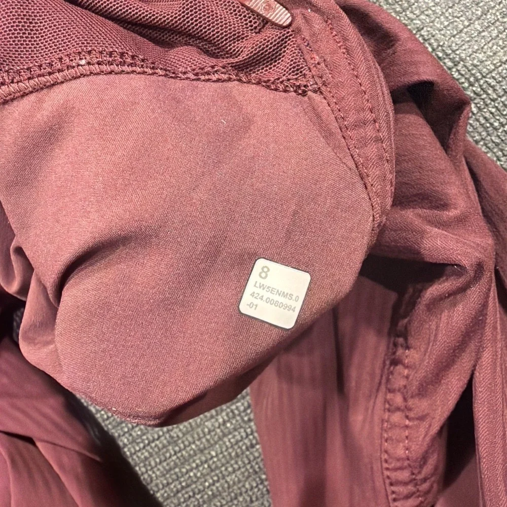 Women's Lululemon Dance Studio Mid-Rise Jogger Full Length LW5ENMS Size 8 Garnet